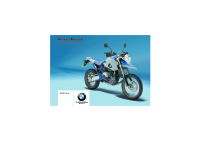 BMW HP2 Enduro - Owners manual EN 2006 